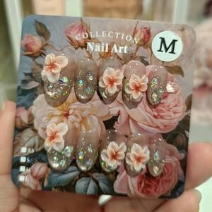 GLAM- Light Peach Floral